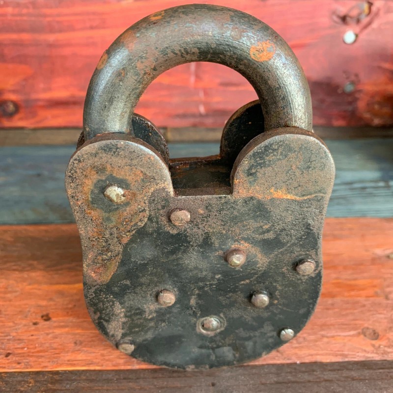 Colt Firearms Factory 3" x 5" Cast Iron Lock &