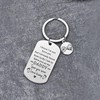 Blerameng New Dad Keychain Baby for New Dad Father's Day