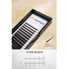 Eyebrow Extensions EI Curl 0.15mm Mix4-8mm 4mm 5mm 6mm 7mm