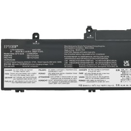 EPYOBW L20M3PD4 Laptop Battery 57Wh Compatible with Lenovo ThinkPad E14 Gen 2 / E14 Gen 3 / E14 Gen 4 / E15 Gen 2 / E15 Gen 3 / E15 Gen 4 Series L20L3PD4 L20D3PD4 L20C3PD4 L19D3PD5 L19C3PD5 L19M3PD5