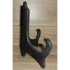 Unbranded 5" Display Easel or Plate Stand Black Wood with