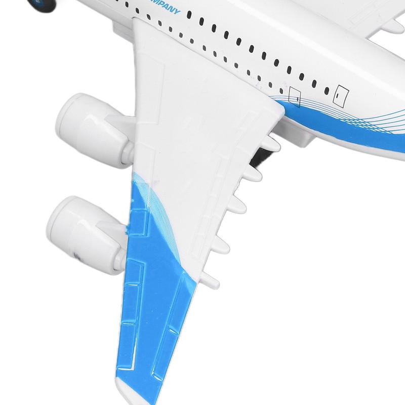 Alloy Airplane Model Aircraft Model 5 Lights Passenger Jet Toy