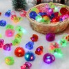 KIMOBER 24PCS Light Up Rings,Assorted Glow In The Dark Silicone