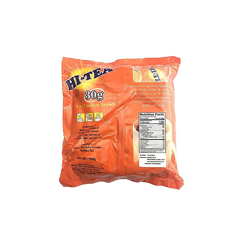 Hi-Tea Myanmar Tea Mix (30g x 30 packets)