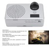 Wireless Infrared Motion Sensor Alarm 2500mA Rechargeable Waterproof Body Induction