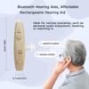 Hearing Aids, Hearing Aids for Seniors with Bluetooth Noise Cancellation,