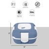 Pinnacle Insulated Leakproof Lunch Box - Thermal Lunch Container with