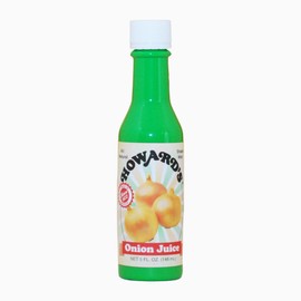 Howard’s Onion Juice, 5 fl oz | Pure Liquid Onion Seasoning | All-Natural Flavor Enhancer for Cooking, Marinades, Dressings & Sauces | No Artificial Preservatives [Pack of 3]