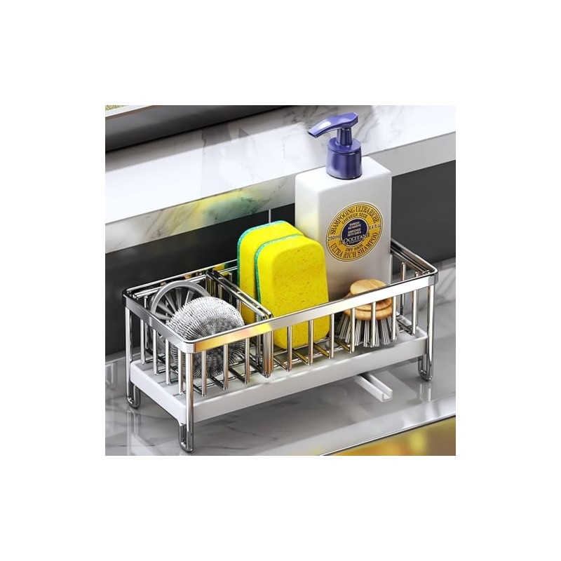 Sponge Rack Sponge Holder Rust Proof Kitchen Sponge Soap Holder