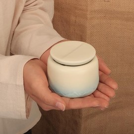 DiDiBirDi Urn Mini Urn Cover Holder for Cremation Urn Tortoise Cremation Urn Urn Cover Compact Small Divine Pink Natural Material Capsule Divine Urn Buddha Supplies Mini Size Urn Pet Urn Friendly Urn