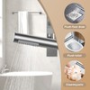 GAOMON Freestanding Bathtub Faucet Brushed Nickel Floor Mount Tub Filler