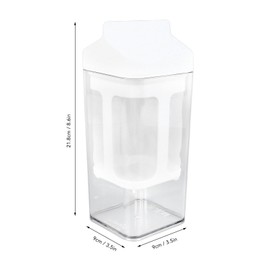 Ozgkee 1 L Yogurt Strainer Yogurt Water Separator Juicing Food Sieve Strainer for Making Thick Greek Yogurt