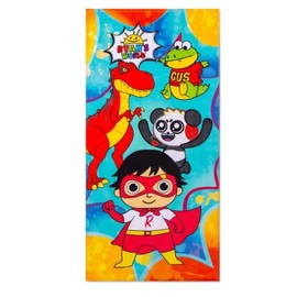 Ryans World Favorite Toys Beach Towel 28" x 58"