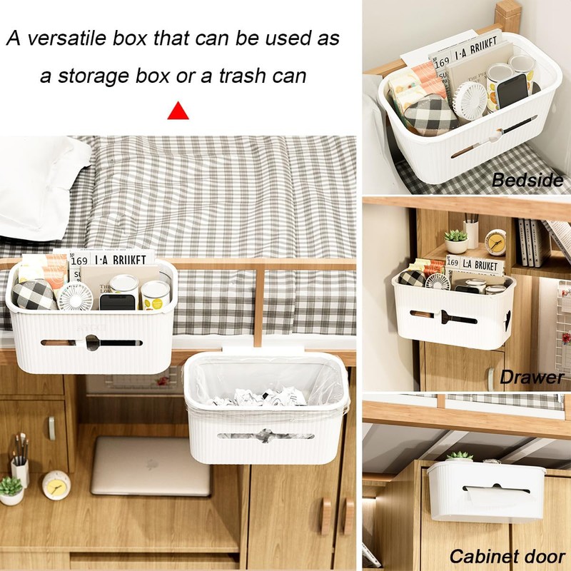 AYGCI Organizer da Letto da Appendere, Multifunzione Tasche Portaoggetti Borsa