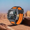 findtime Large Men's Smartwatch with 2.0 Inch HD Display, LED