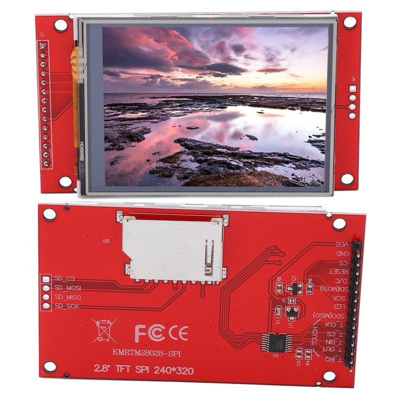 2.8 Inch TFT SPI Serial Port LCD Touch Panel Module