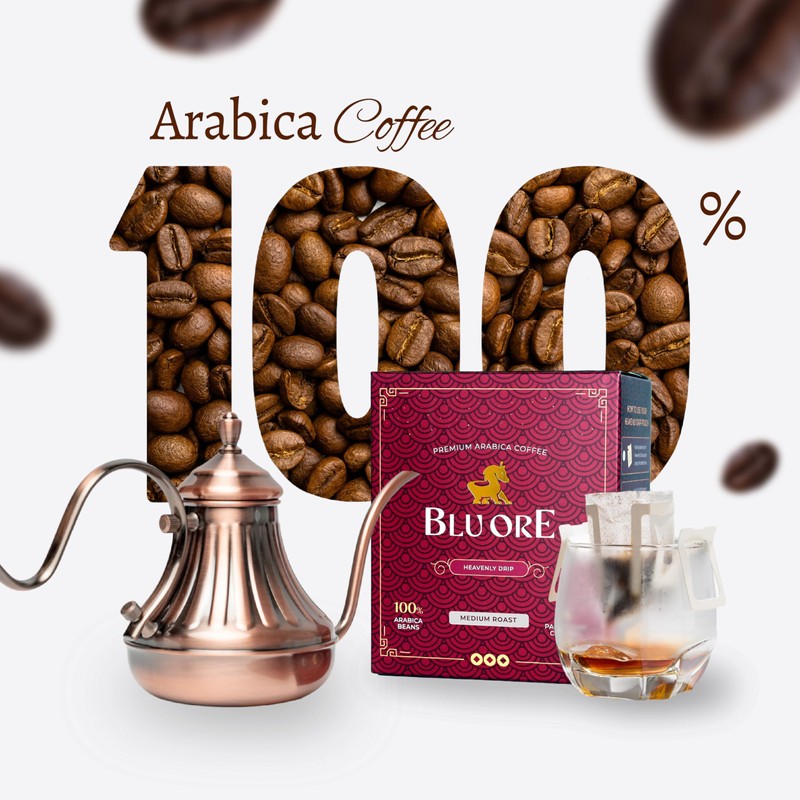 Blu Ore Premium Vietnamese Coffee - Single Serve Pour Over