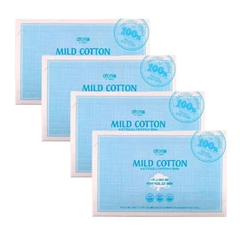 Atomy Mild Cotton x4/Cotton Pads / 애터미 마일드 코튼 X4개 /화장솜