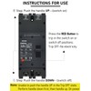 DIHOOL 320 Amp DC Circuit Breaker,2P 1000V 20kA Breaking Capacity