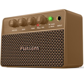 Flatsons FBA-10 10W Portable Rechargeable Electric Guitar Amp