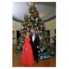 BILL & HILLARY CLINTON PRESIDENT CHRISTMAS TREE 4X6 PHOTOGRAPH REPRINT