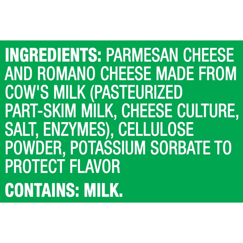 Kraft Parmesan & Romano Grated Cheese, 8 oz Shaker