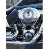 Unbranded Gloss Black Timing Points Cover for Harley Twin Cam