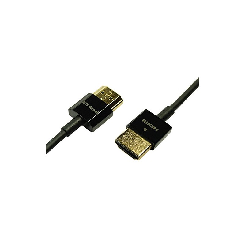 Ultra Slim Type HDMI Cable [SMK-PHCT003] (0.3m, Ultra Slim) Compatible