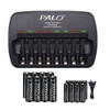 Rechargeable AA and AAA Batteries with Charger, 8 Pack aa