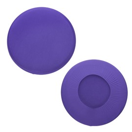 uxcell Round Bar Stool Covers, 2 Pack Round Seat Cover Dia.11-14", High Stretchy Circle Stool Cover for Chairs Stool Slipcovers, Deep Purple