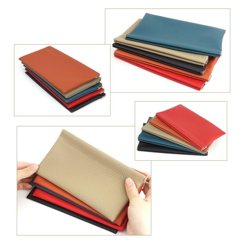 prendre PR-BANK Passbook Case, Pouch, Spring Opening, Thin, Small Items,