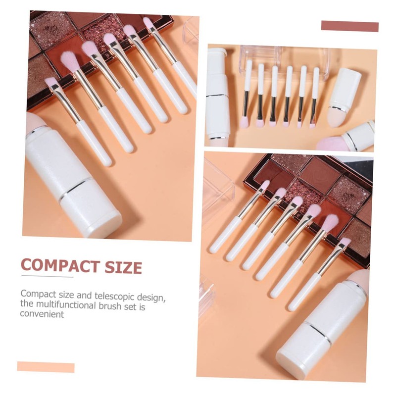 OHPHCALL Makeup Brush Set Compact Blush Brush Eye Shadow Kit