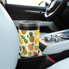 Fruit Pattern Pineapples Mangoes & Kiwis Stainless Steel Insulated Tumbler