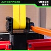 AUTOSwpozo Winch Bar, Combination Winch Bars with Square Head for