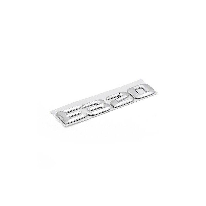Bruce & Shark Car Boot Rear Emblem Badge Letters E320