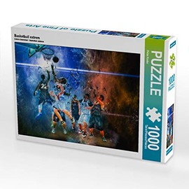 CALVENDO Puzzle Basketball Extreme - 1000 Pieces Photo Puzzle for Happy Hours