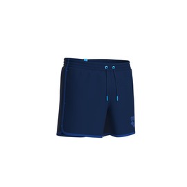 ARENA Men's Big Logo Borders Beach Shorts Swim Trunks, Navy-royal, XXL
