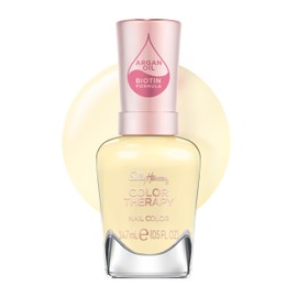 Sally Hansen Color Therapy™, Ray of Light, Argan Oil, Long Lasting, Healthy Nails, Yellow Nail Polish