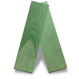 TeroTuf Knife Handle Scales- 1/8" Thick- Knifemaking, Knife Scales, Bushcrafting, Made in the USA (Green)