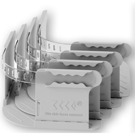 Lock Sheet Holders Keep Sheets Tight Heavy Duty Bed Sheet Holder Corner Fitted Sheet Straps Fit All Mattress Size Easy Installation (4pcs Grey)