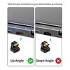 Poyiccot HDMI U Adapter, 8K HDMI Converter Adapter 180 Degree