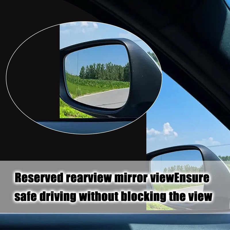 2-Pack Magnetic Car Window Sun Shades for Front and Rear