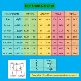 GENTABY Boys Beach Shorts Kids Swimming Trunks with Mesh Lining Toddler Board Shorts Quick Dry Funny Printed Shorts for 11-12 Years Blue