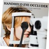 Gatuida 2pcs Lightweight Plastic Vision Testing Cover for Accurate Optometry