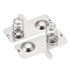 MECCANIXITY Battery Spring Plate AA Battery Spring Contact Nickel Plate