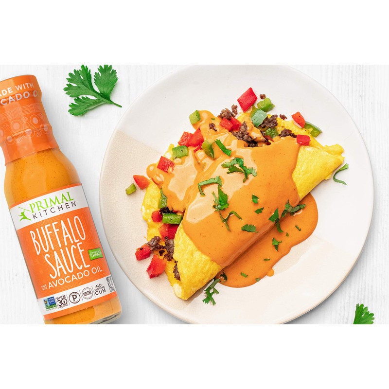 Primal Kitchen No Dairy Buffalo Sauce, Made with Real Ingredients
