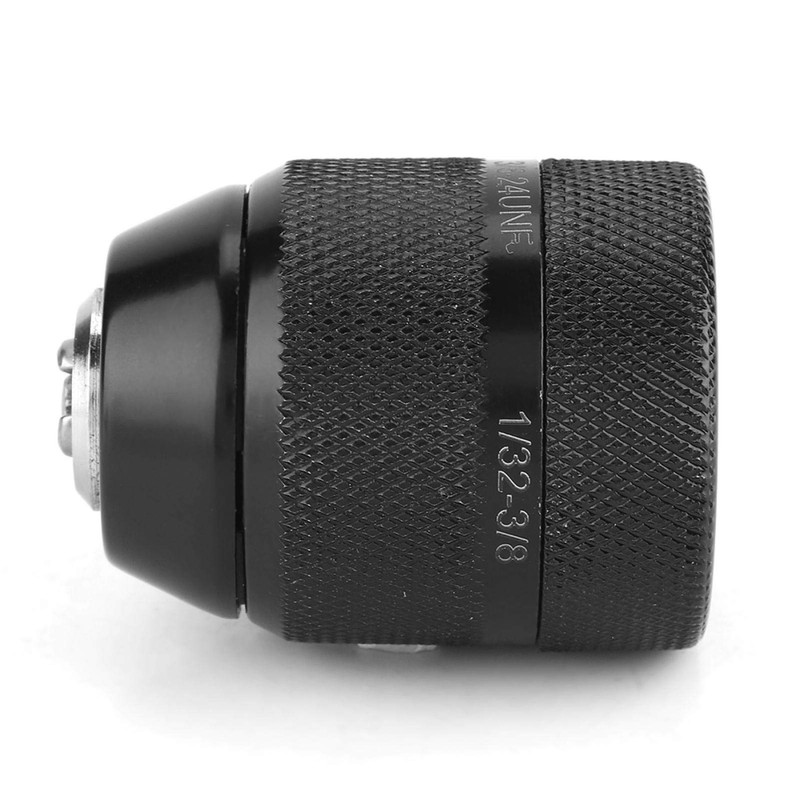 3/8" Keyless Drill Chuck, Universal Replacement Thread 0.8mm-10mm Keyless Metal
