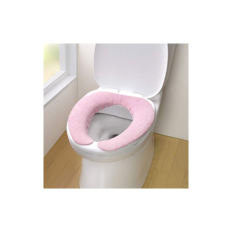 Sanko KV-58 Toilet Seat Cover, Non-Slip, Fluffy, 0.2 inches (6