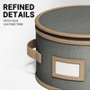 Hard Shell China Storage Containers – 4 Piece Set for