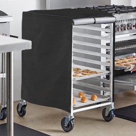 Grehge n Pan Rack Cover, 23x28x32in High Density Waterproof and Dustproof Bread Rack Cover, Bakery Single Rack Covers.